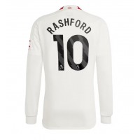 Muški Nogometni Dres Manchester United Marcus Rashford #10 Rezervni 2023-24 Dugi Rukav
